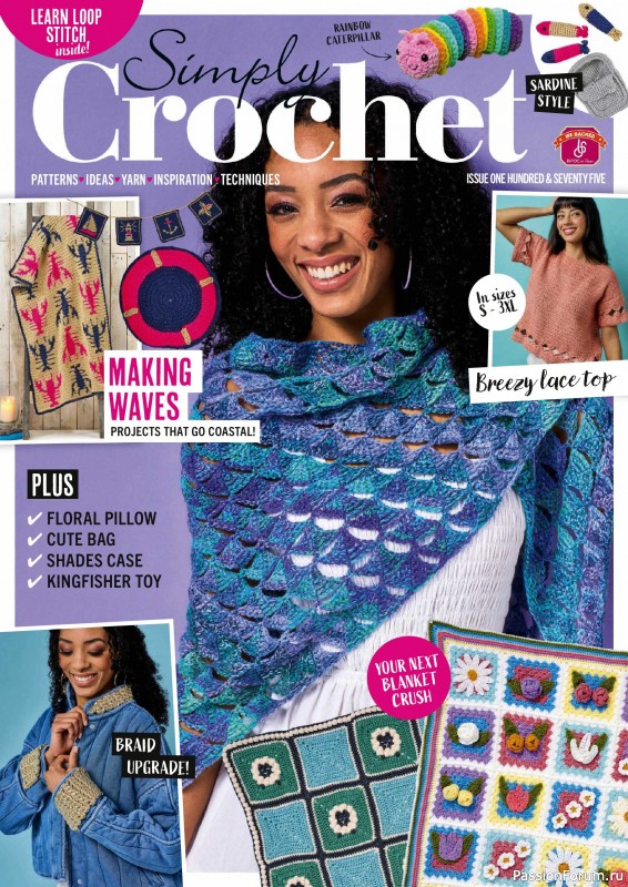 Вязаные проекты крючком в журнале &laquo;Simply Crochet №175 2026&raquo;