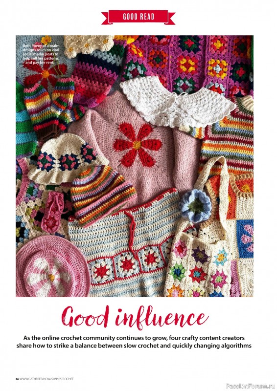 Вязаные проекты крючком в журнале «Simply Crochet №178 2026»
