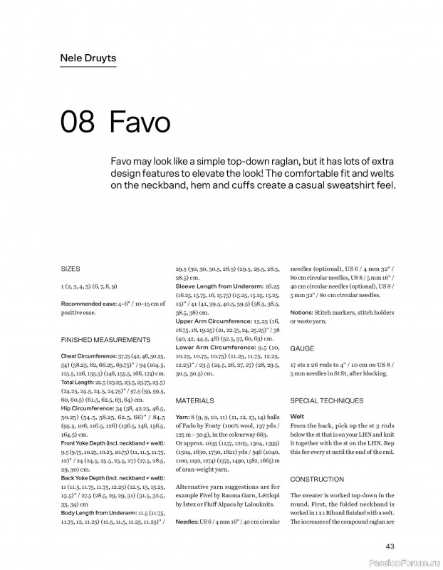 Вязаные проекты в книге &laquo;52 weeks of Sweater&raquo;. Часть 1