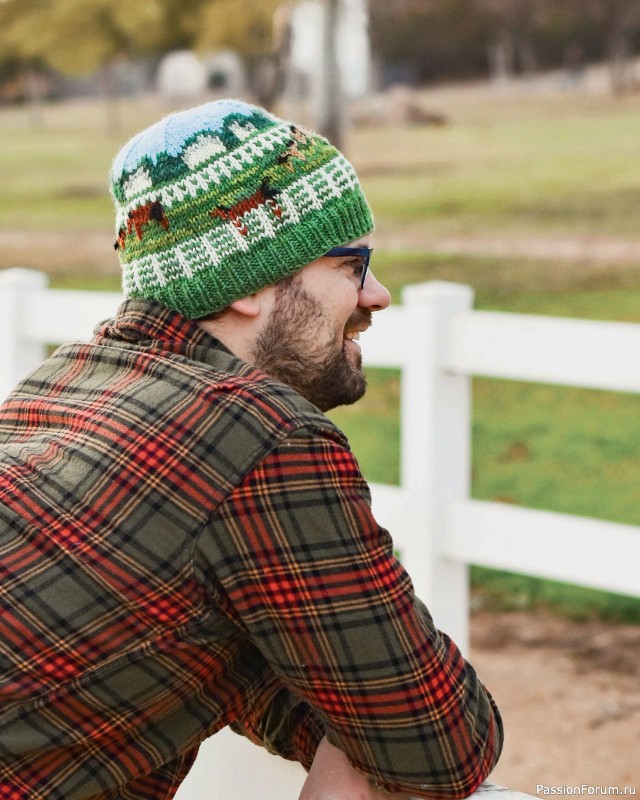 Вязаные проекты в книге «Knitting the U.S.A.». Часть 1