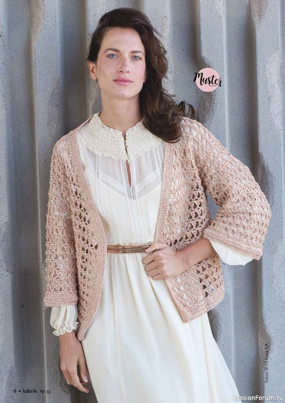 Вязаные проекты в журнале «Hakeln das MaschenMagazin №55 2026»