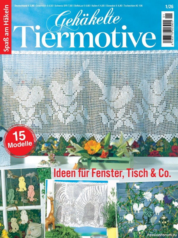 Вязаные проекты в журнале &laquo;Spa&szlig; am H&auml;keln №1 2026&raquo;
