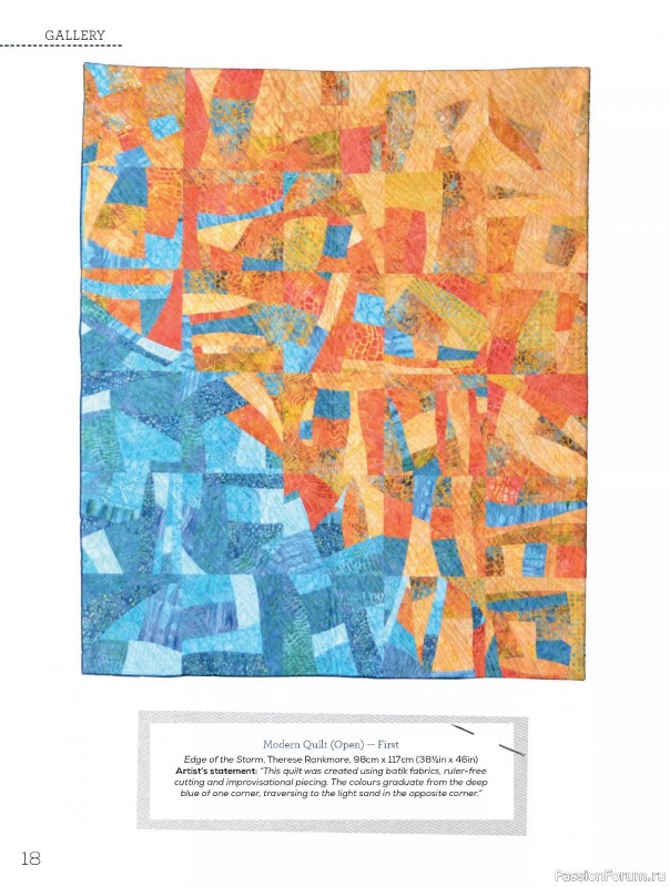 Коллекция проектов для рукодельниц в журнале «Quilters Companion №136 2025»