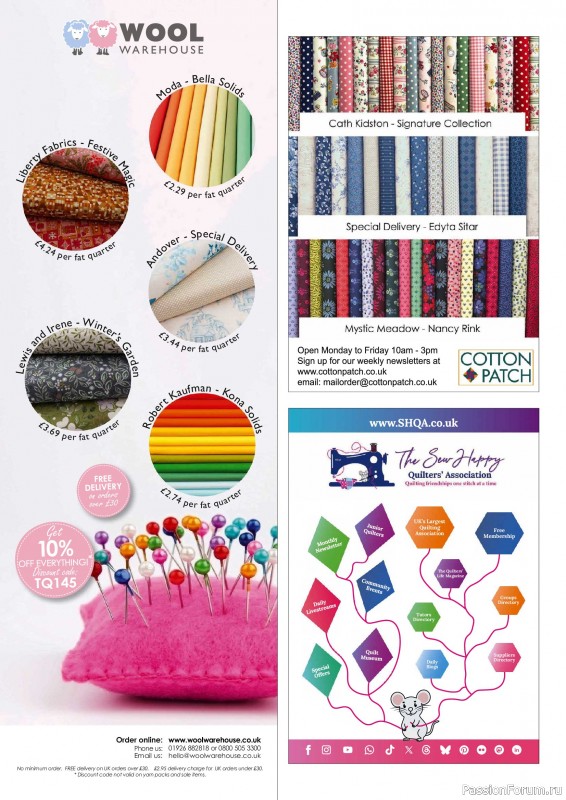 Коллекция проектов для рукодельниц в журнале &laquo;Todays Quilter №145 2026&raquo;