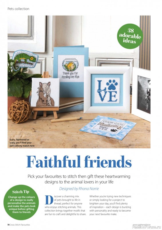 Коллекция вышивки в журнале &laquo;Cross Stitch Favourites №45 2026&raquo;