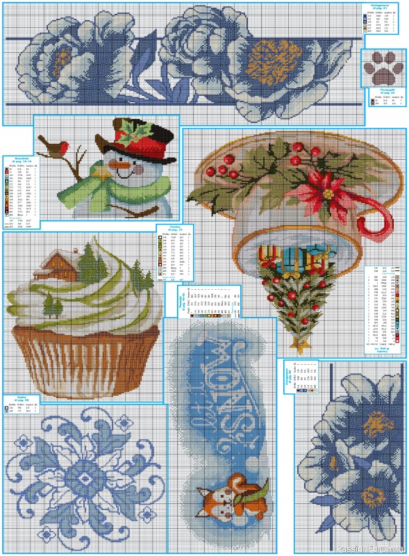 Коллекция вышивки в журнале «Profilo Punto Croce №10 2025»