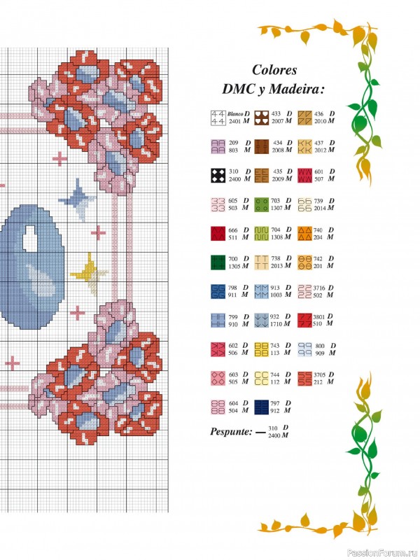 Коллекция вышивки в журнале &laquo;Solo iniciales en Punto de Cruz №1 2026&raquo;