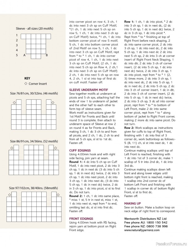 Вязаные модели спицами в журнале &laquo;Australian Knitting &ndash; Vol.17 №4 2026&raquo;