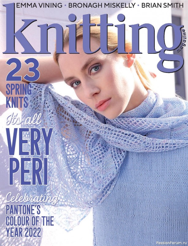 Вязаные модели спицами в журнале «Knitting №231 2022»