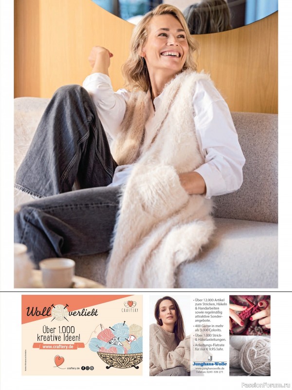 Вязаные модели в журнале «Verena Spezial V224 2025 - Cosy Home»