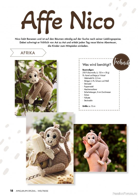 Вязаные проекты крючком в журнале &laquo;Amigurumi Spezial №3 2026&raquo;
