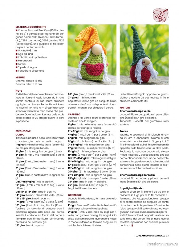 Вязаные проекты крючком в журнале «I Love Amigurumi Manuale №7 2025»