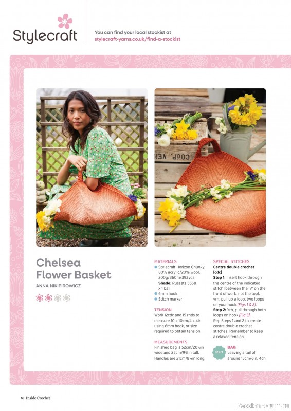 Вязаные проекты крючком в журнале &laquo;Inside Crochet №189 2026&raquo;