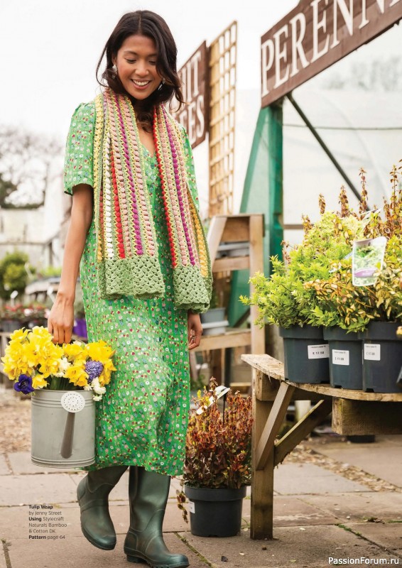 Вязаные проекты крючком в журнале &laquo;Inside Crochet №189 2026&raquo;