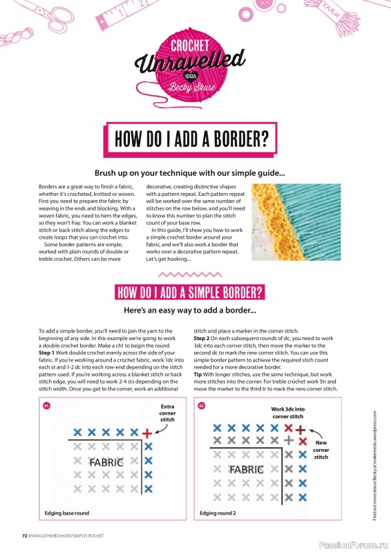 Вязаные проекты крючком в журнале «Simply Crochet №168 2025»