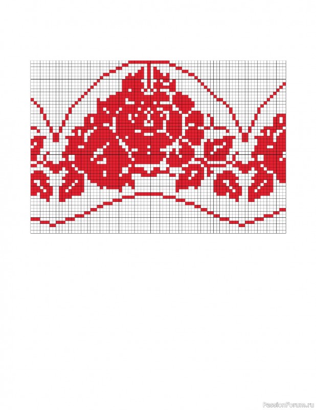 Вязаные проекты в книге &laquo;Вышиваем крестом скатерти, салфетки, рушники&raquo;. Часть1