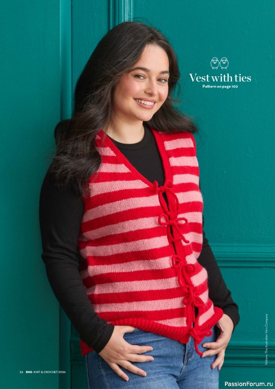 Вязаные проекты в журнале «Better Homes & Gardens Specials №7 2026»
