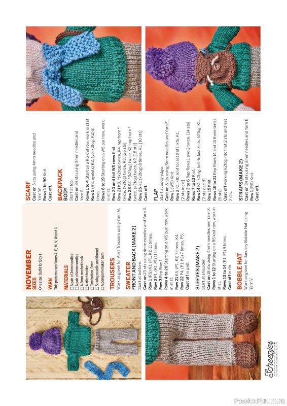 Вязаные проекты в журнале «Simply Knitting №283 2026»