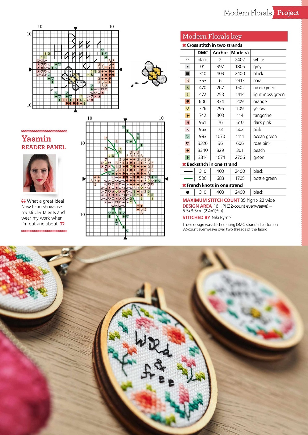 Журнал "The World of Cross Stitching №316 2022" Журнал "The World of Cross Stitching №316 2022"