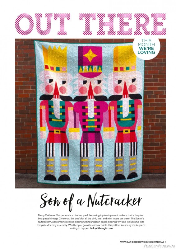 Коллекция проектов для рукодельниц в журнале «Love Patchwork & Quilting №155 2025»