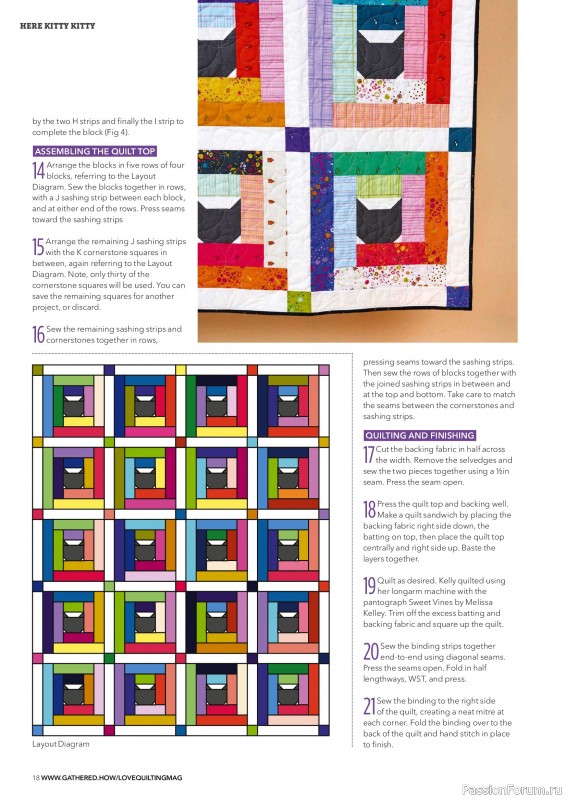 Коллекция проектов для рукодельниц в журнале &laquo;Love Patchwork & Quilting №164 2026&raquo;