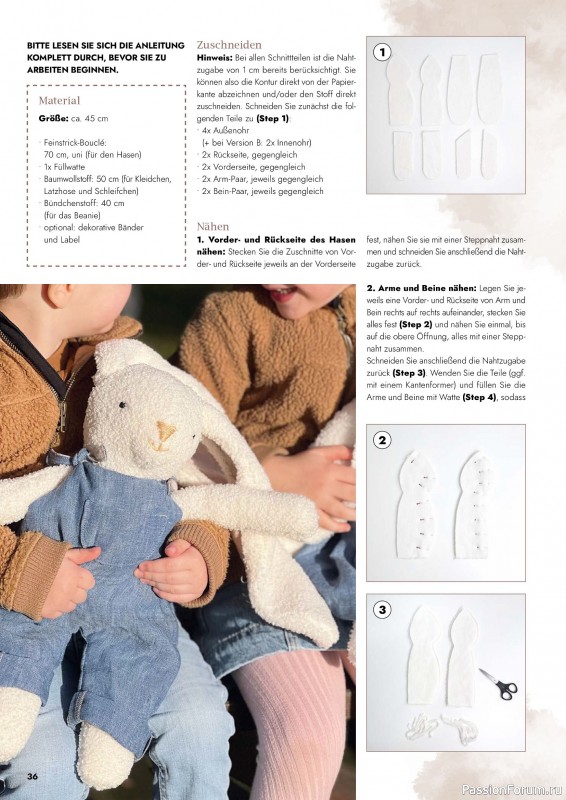 Коллекция проектов для рукодельниц в журнале «Patchwork & Nähen №2 2026»