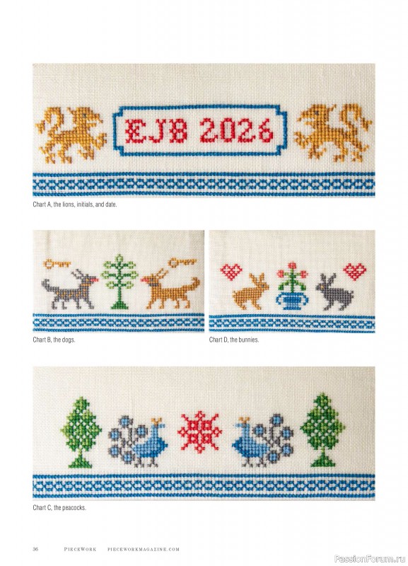 Коллекция проектов для рукодельниц в журнале &laquo;PieceWork - Spring 2025&raquo;