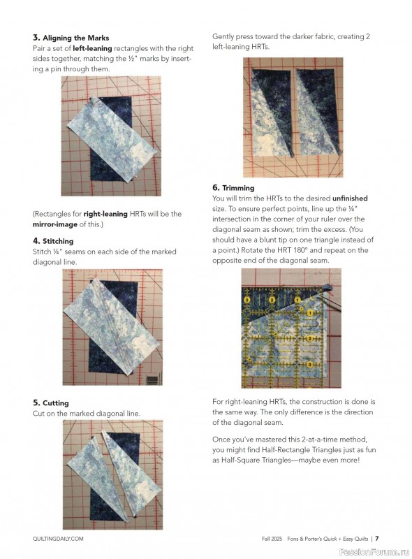 Коллекция проектов для рукодельниц в журнале «Quick+Easy Quilts - Fall 2025»