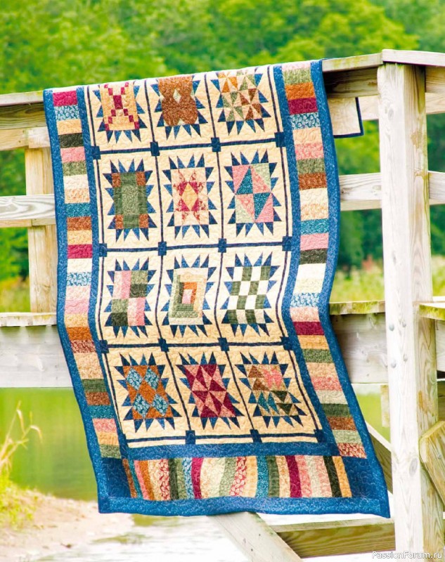 Коллекция проектов для рукодельниц в журнале «Quilter's World - Spring 2026»