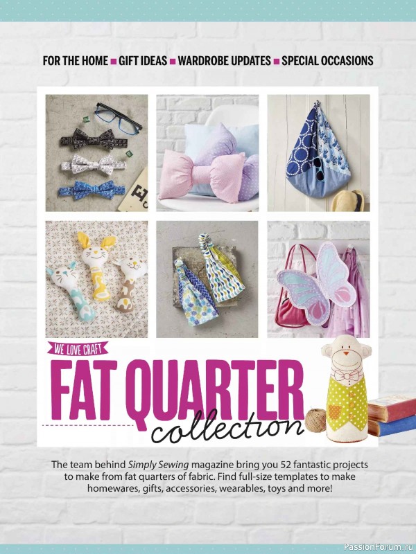 Коллекция проектов для рукодельниц в журнале «Simply Sewing Special 2026».