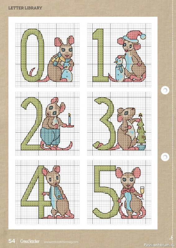 Коллекция вышивки в журнале «CrossStitcher №430 2025»