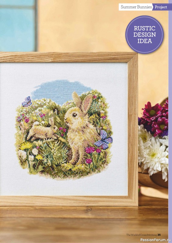 Коллекция вышивки в журнале «The World of Cross Stitching №374 2026»