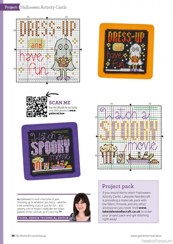 Коллекция вышивки в журнале &laquo;The World of Cross Stitching №377 2026&raquo;