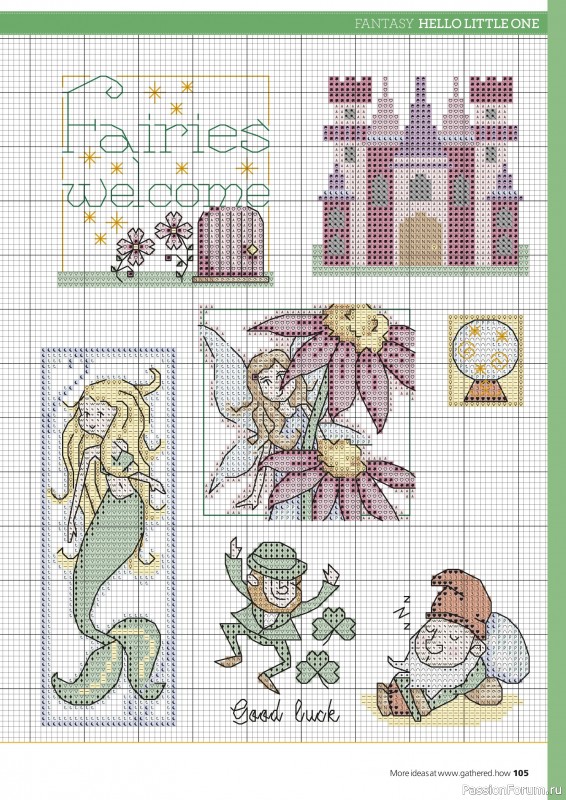 Коллекция вышивки в журнале &laquo;Ultimate Cross Stitch Collection - Durene Jones 2026&raquo;. Часть 2.