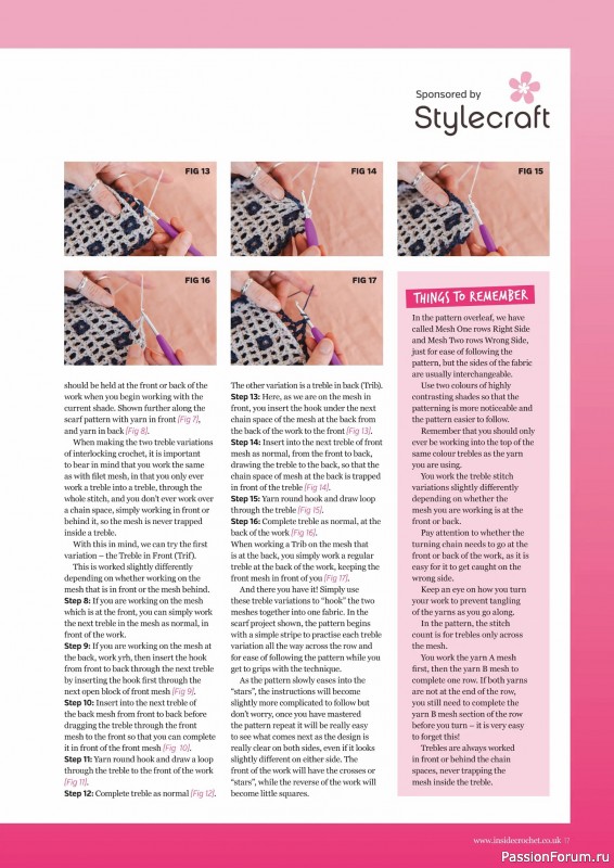 Вязаные проекты крючком в журнале «Inside Crochet №183 2025»