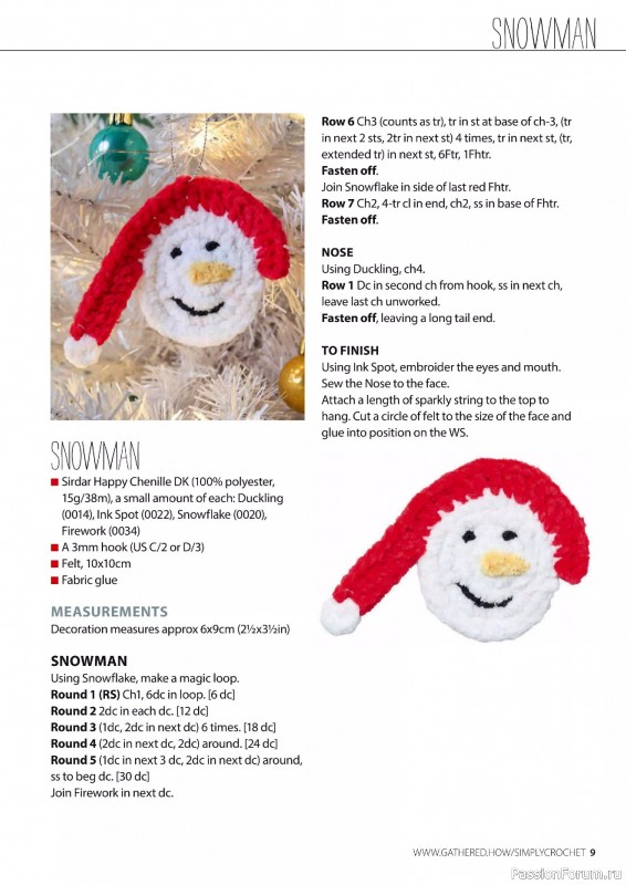 Вязаные проекты крючком в журнале «Simply Crochet №169 2025»