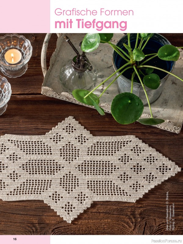 Вязаные проекты спицами в журнале «Hakeln Kreativ №1 2026»