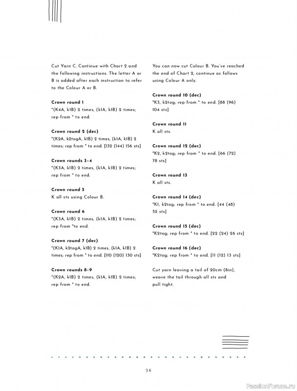 Вязаные проекты в книге &laquo;Colorwork Knitting from Head to Toe&raquo;.
