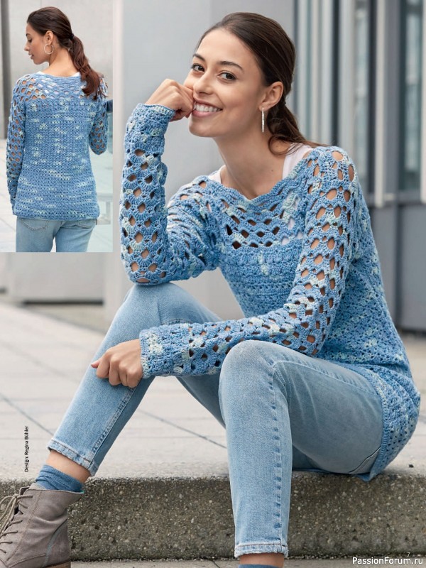 Вязаные проекты в журнале «Meine Strickmode Sonderheft MH075 2026»