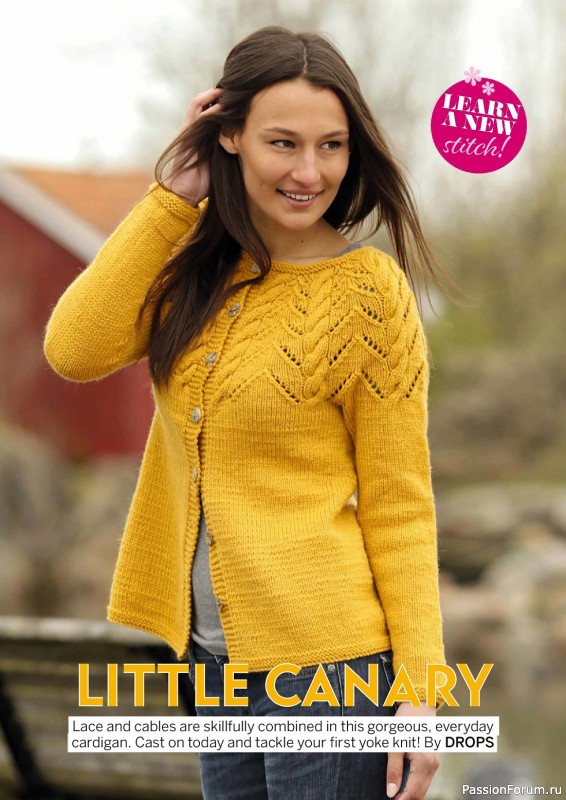 Вязаные проекты в журнале «Simply Knitting №242 2023»