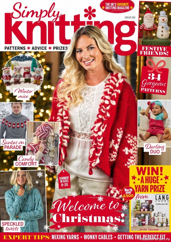 Вязаные проекты в журнале &laquo;Simply Knitting №282 2026&raquo;