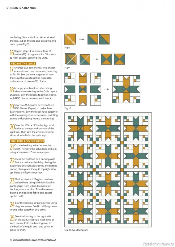 Коллекция проектов для рукодельниц в журнале «Love Patchwork & Quilting №155 2025»