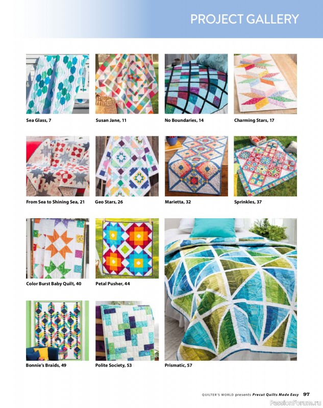 Коллекция проектов для рукодельниц в журнале &laquo;Quilter's World Specials - Late Spring 2026&raquo;