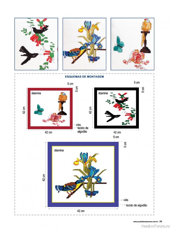 Коллекция вышивки в журнале «Ponto Cruz №23 2024»