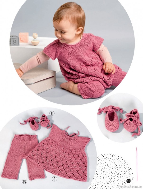 Вязаные модели для детей в журнале «Baby Maschenmode №53 2022»