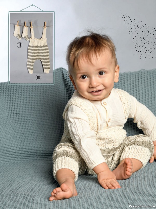 Вязаные модели для детей в журнале «Baby Maschenmode №69 2026»