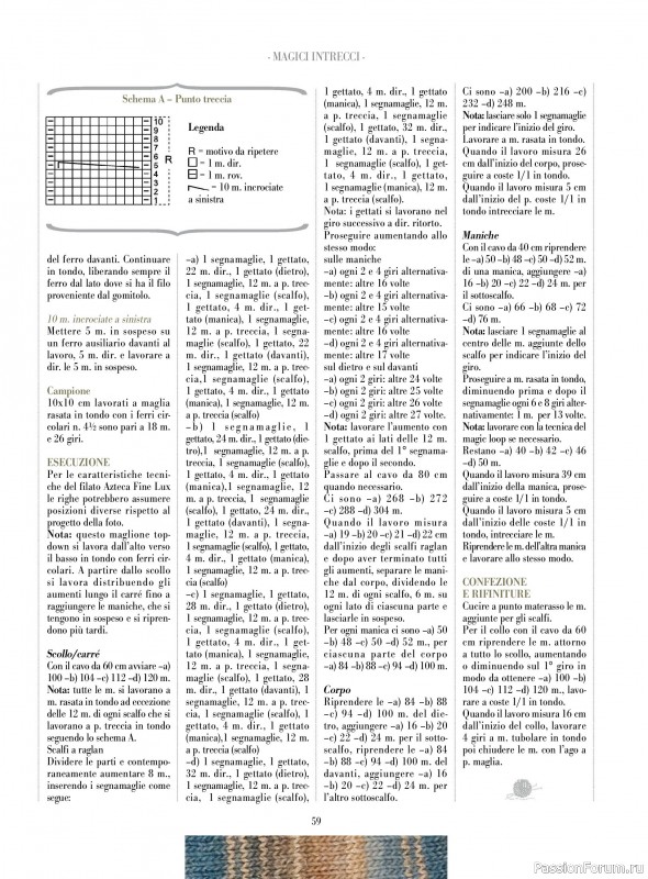 Вязаные модели в журнале «Piu Maglia №50 2025»