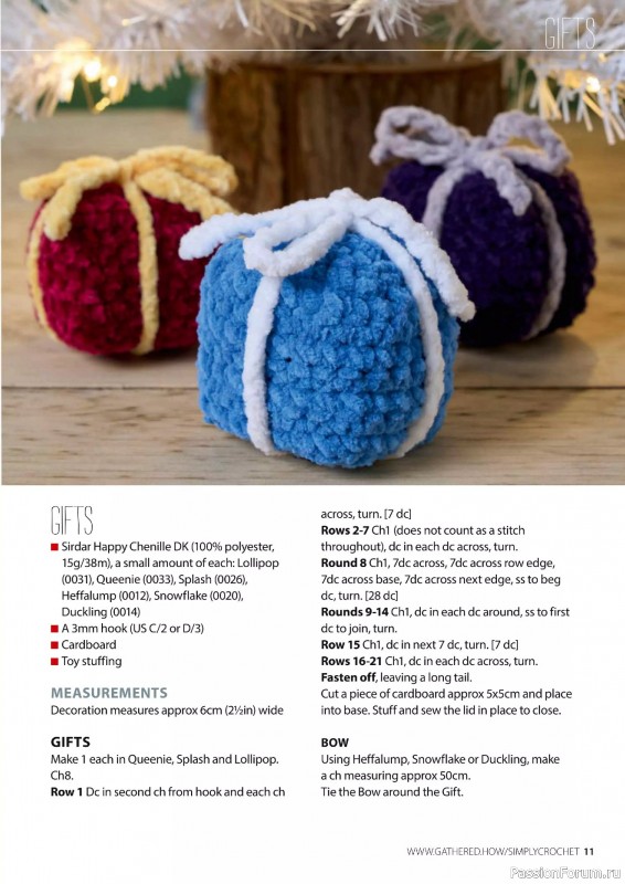 Вязаные проекты крючком в журнале «Simply Crochet №169 2025»