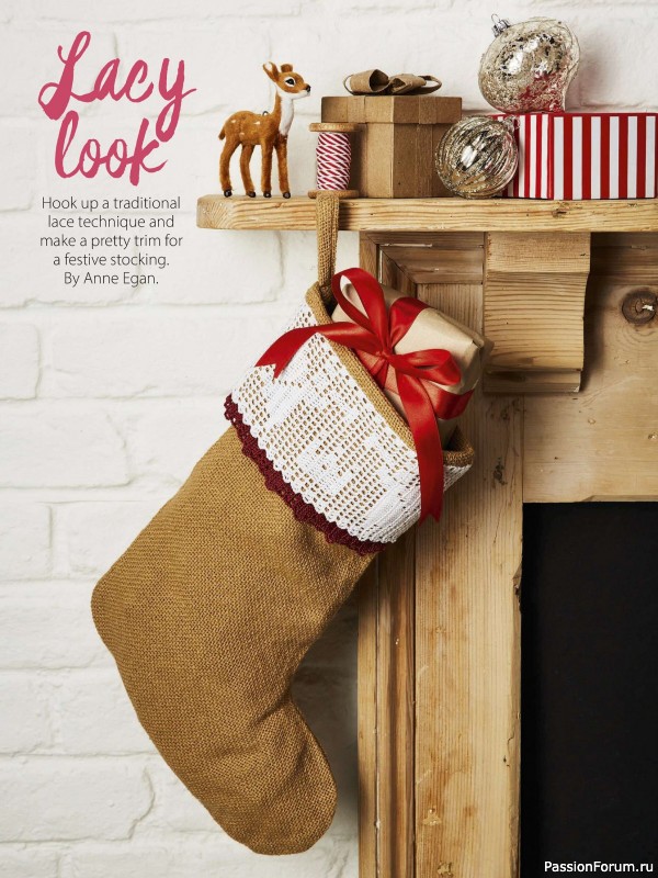 Вязаные проекты крючком в журнале «Your Crochet Christmas - 2025»