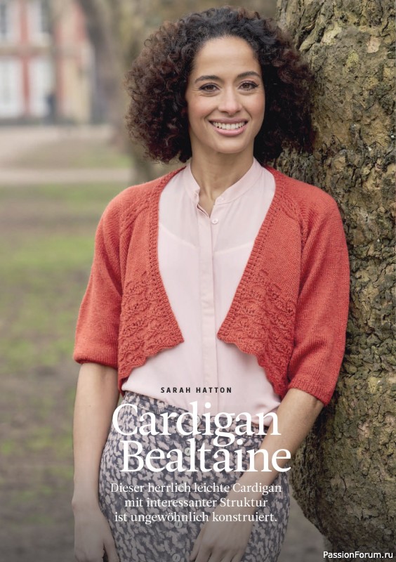 Вязаные проекты спицами в журнале &laquo;The Knitter №82 2026 Germany&raquo;